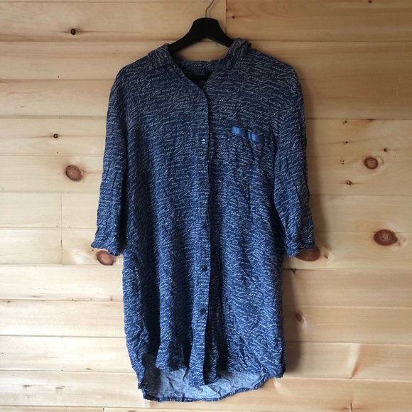 Cynthia Rowley Button Up/Down Night Gown - Picture 1 of 10